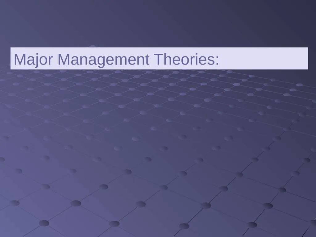 Introduction to Management Topics What is - slide 27 of 78
