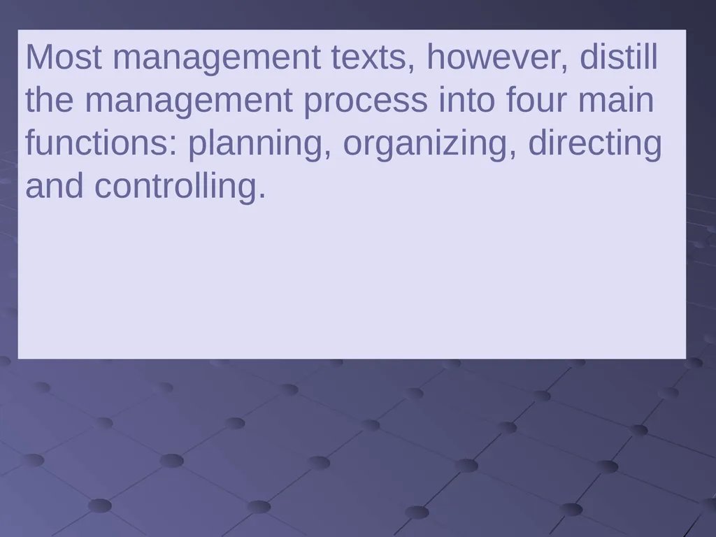 Introduction to Management Topics What is - slide 43 of 78