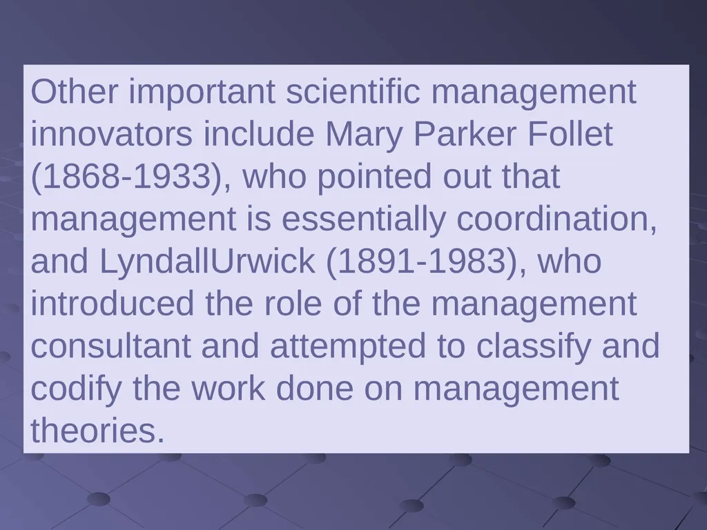 Introduction to Management Topics What is - slide 32 of 78