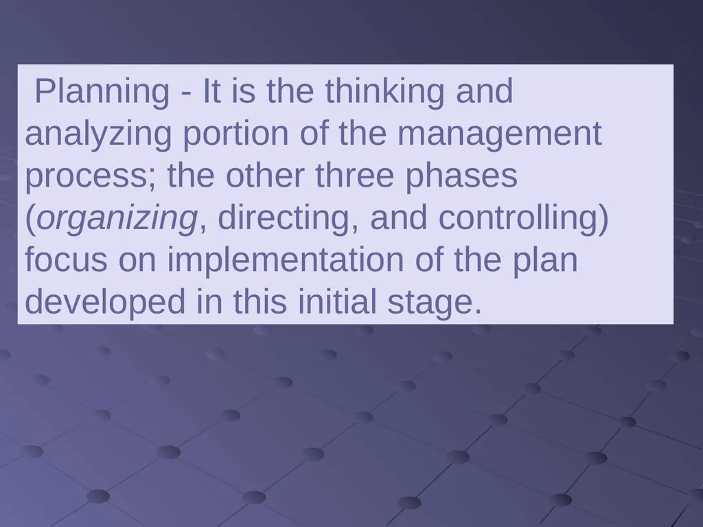 Introduction to Management Topics What is - slide 47 of 78