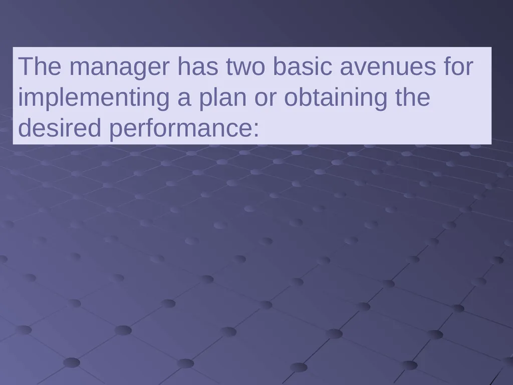 Introduction to Management Topics What is - slide 54 of 78