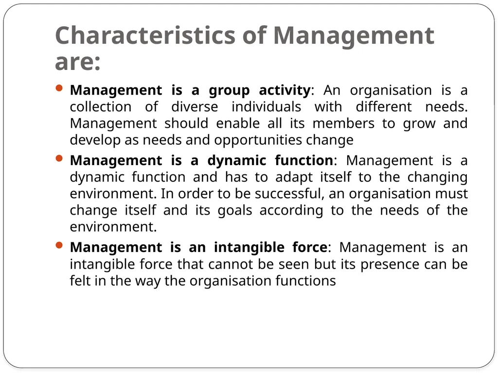Concept of Management Concept of Management A - slide 6 of 6