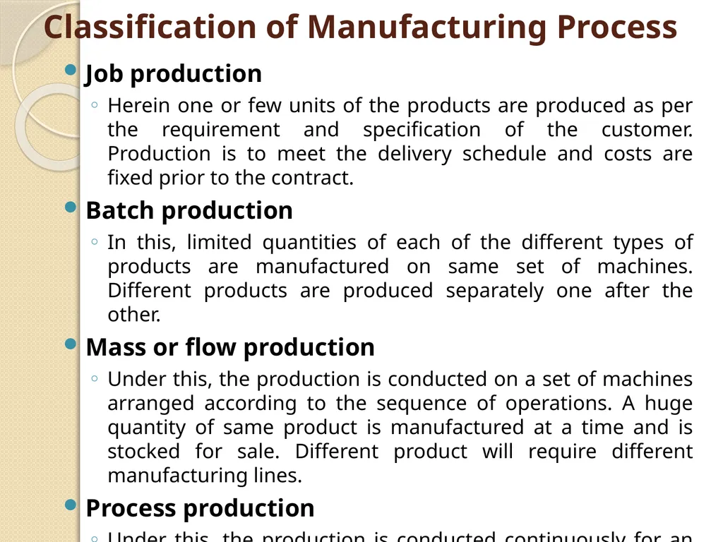 DEFINITION, FUNCTION AND STRUCTURE OF PRODUCTION - slide 14 of 15