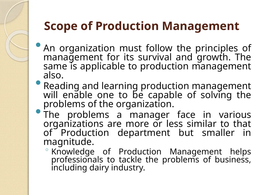 DEFINITION, FUNCTION AND STRUCTURE OF PRODUCTION - slide 15 of 15