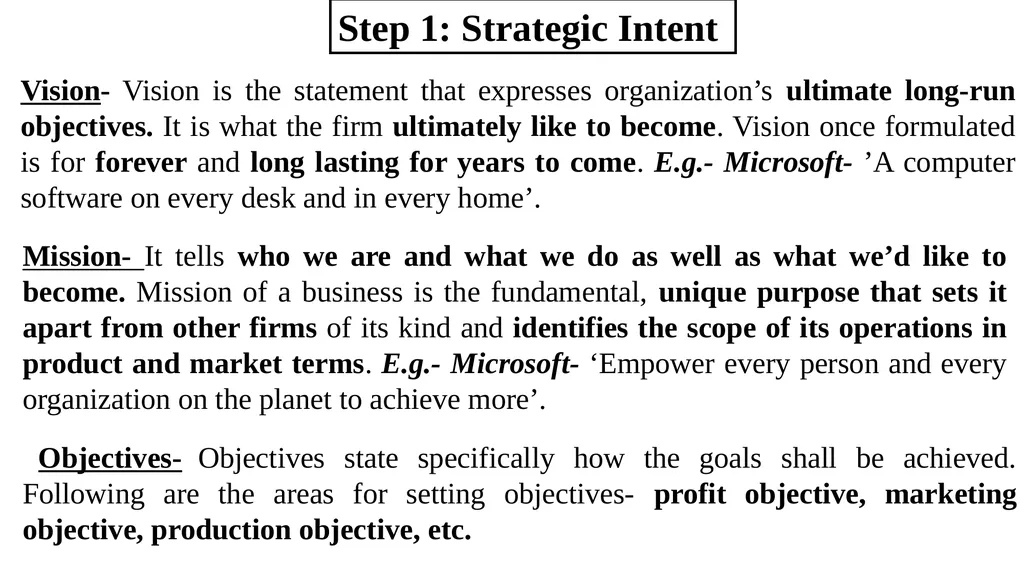 Presentation on Strategic Management for MBA-III - slide 12 of 16
