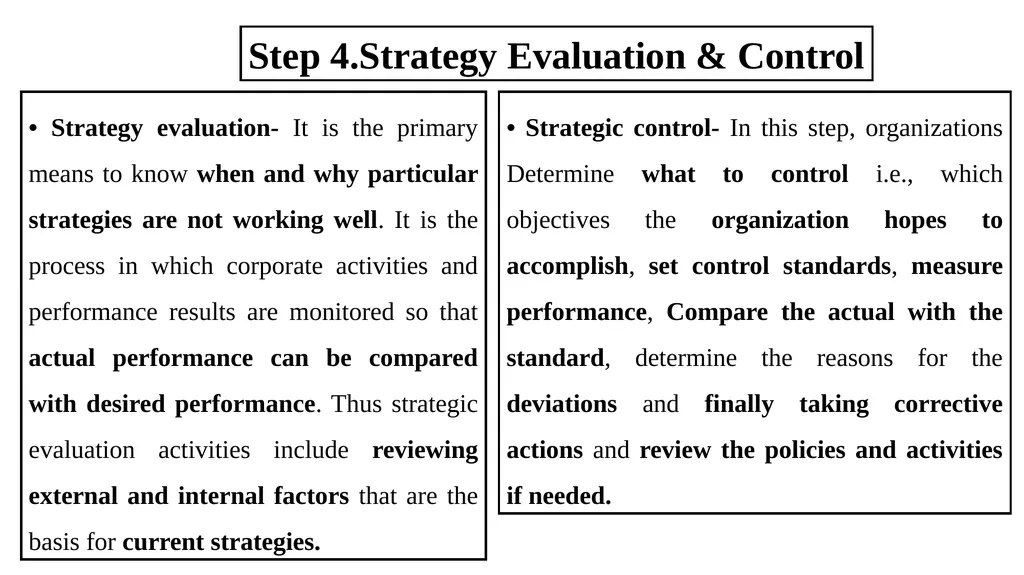 Presentation on Strategic Management for MBA-III - slide 15 of 16