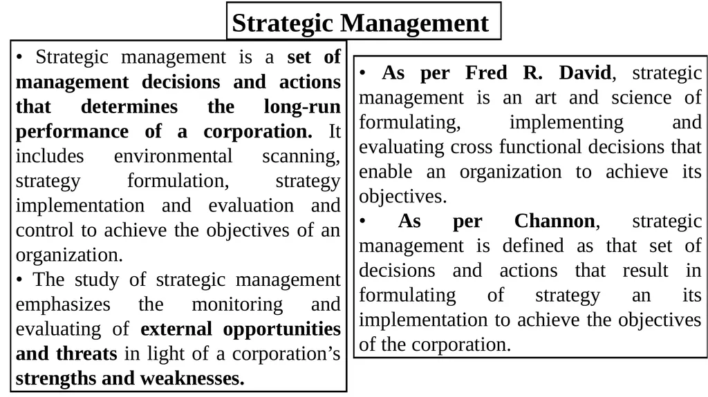 Presentation on Strategic Management for MBA-III - slide 10 of 16