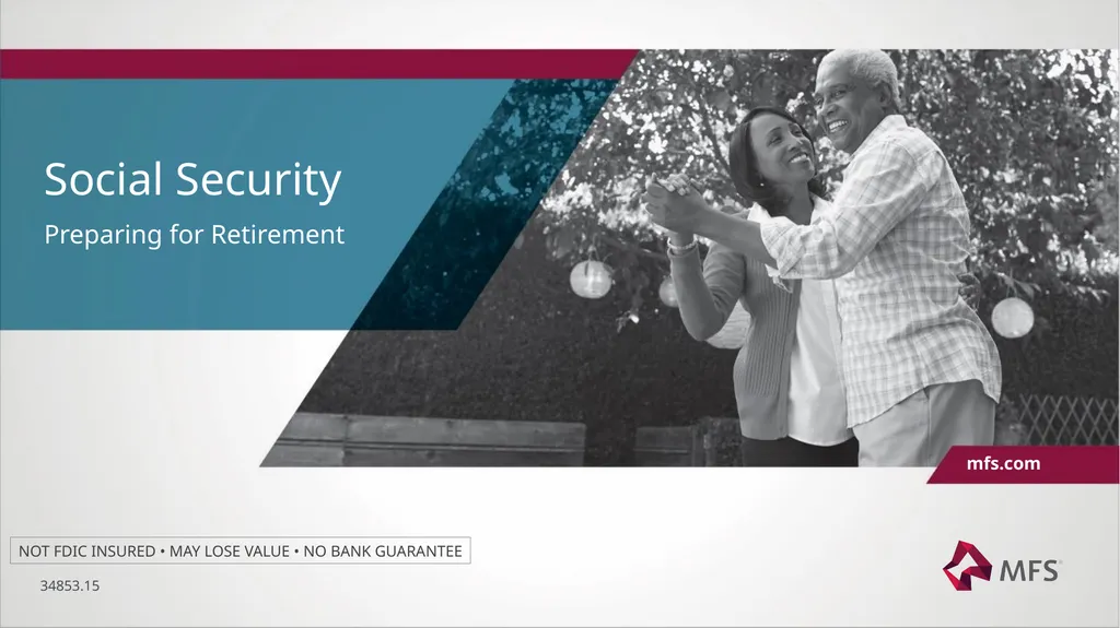 Social Security Preparing for Retirement NOT FDIC