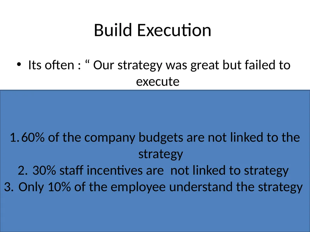 Strategy Implementation and Management control - slide 2 of 16