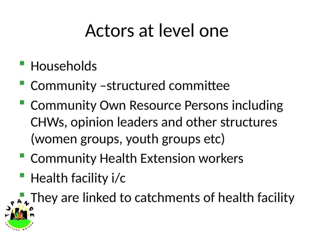 Community Strategy – The Kenya Essential Package - slide 7 of 10
