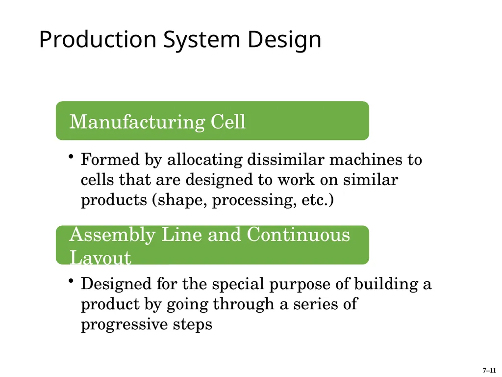 Manufacturing Processes Chapter Seven Chase, R., - slide 11 of 11
