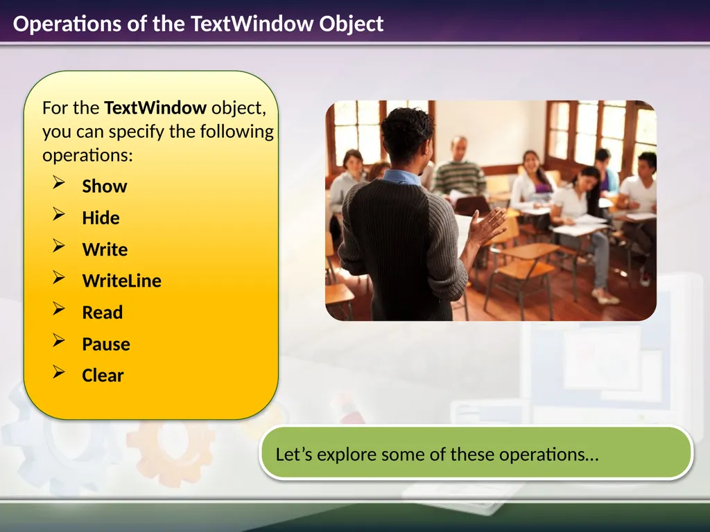 Statements, Properties, and Operations Estimated - slide 6 of 12