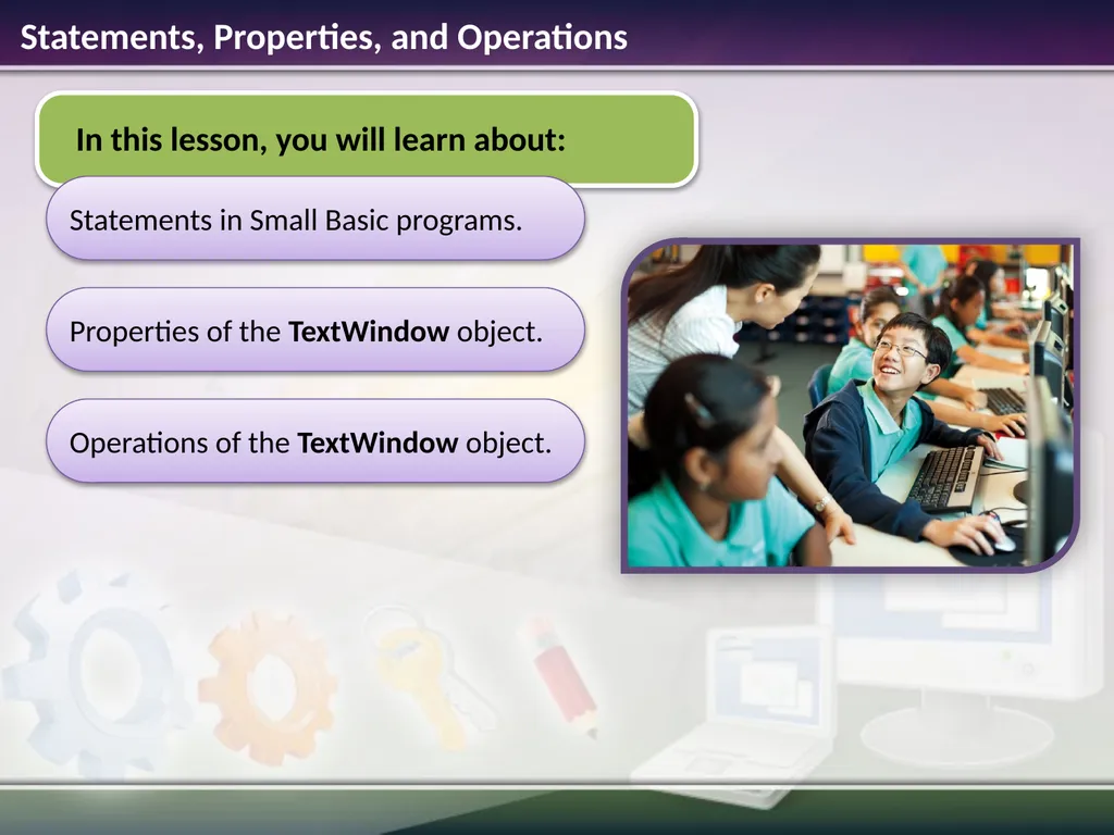 Statements, Properties, and Operations Estimated - slide 2 of 12