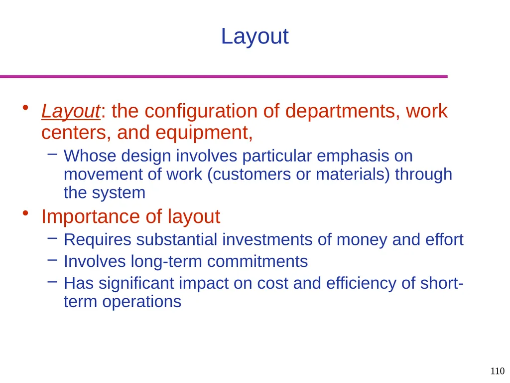 Production and Operations Management - slide 110 of 160