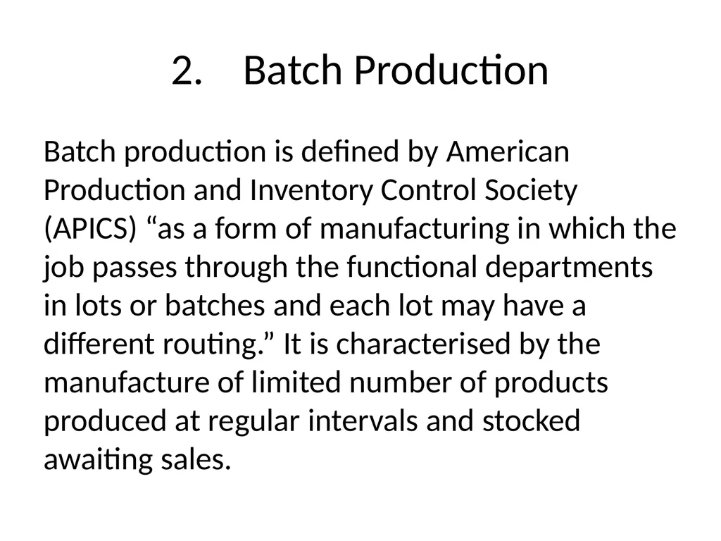 Production and Operations Management - slide 18 of 160
