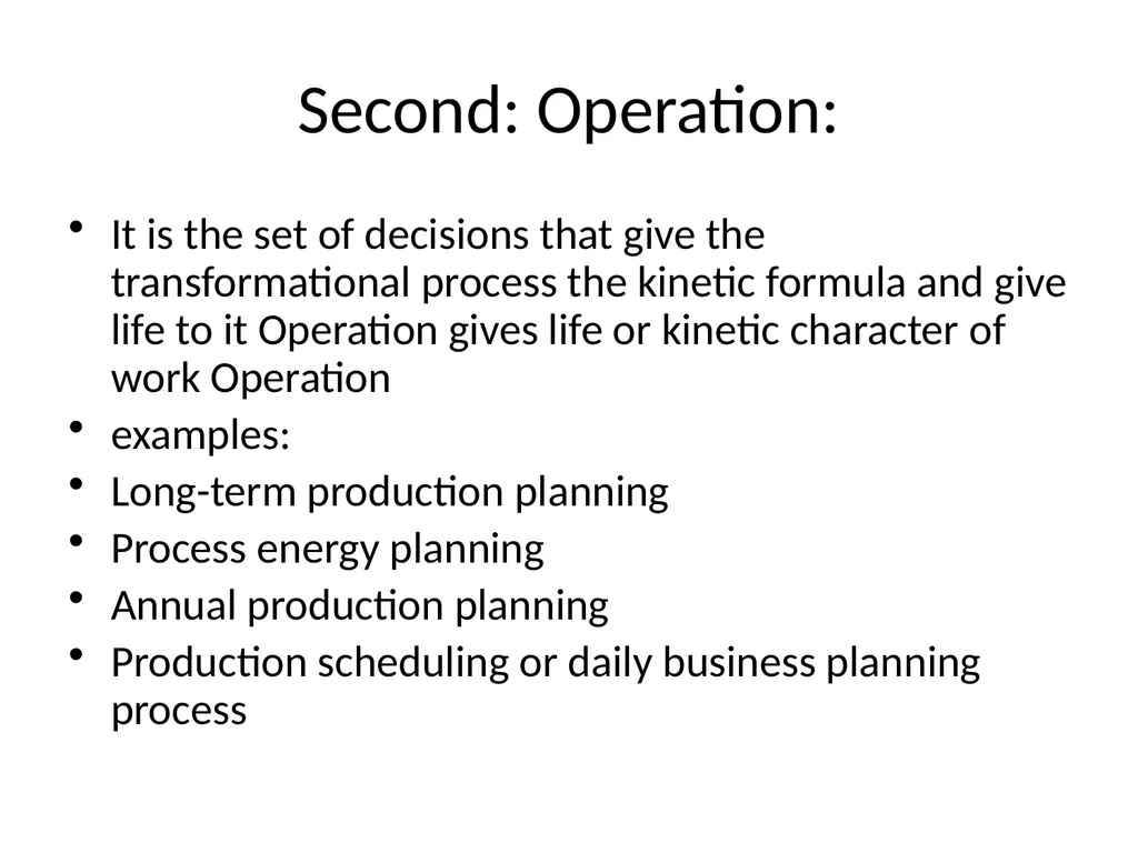 Production and Operations Management - slide 5 of 160