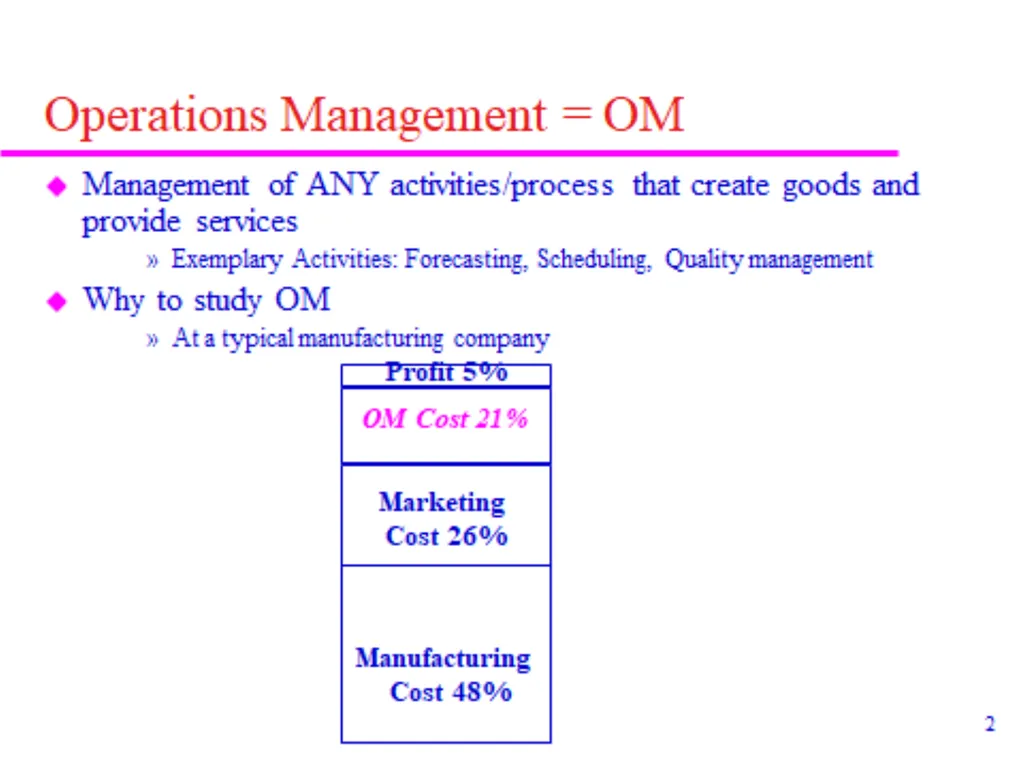 Production and Operations Management - slide 39 of 160