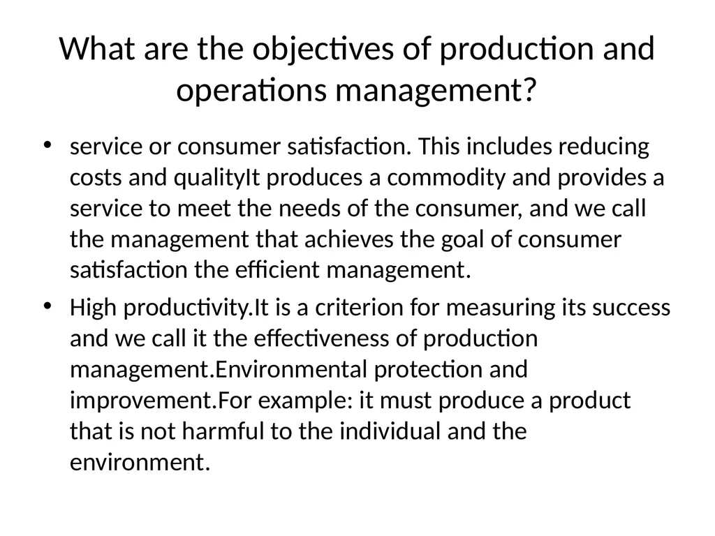 Production and Operations Management - slide 55 of 160