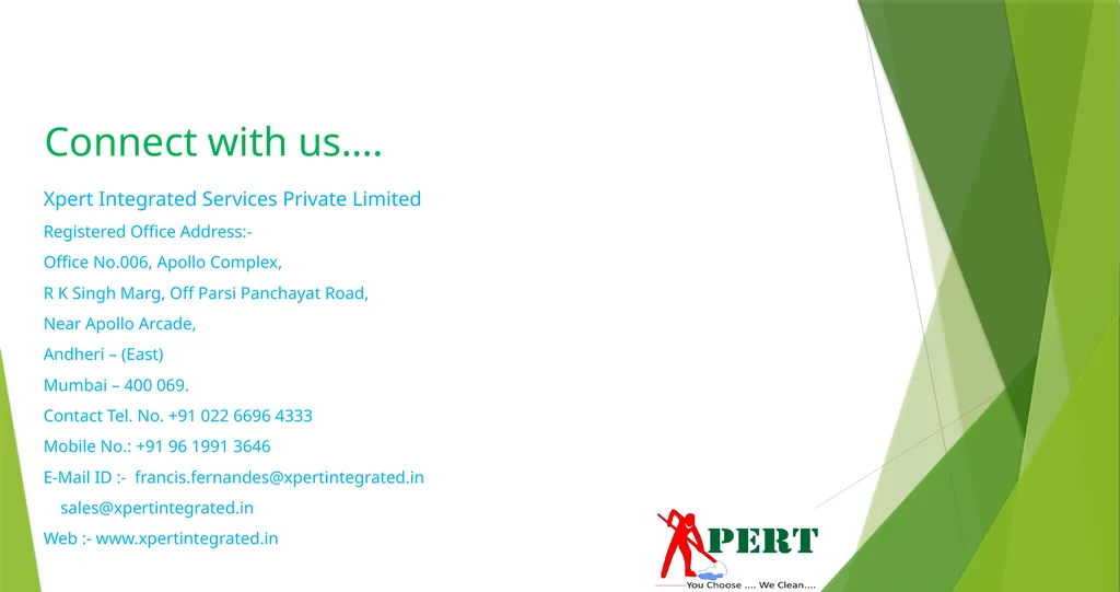 XPERT INTEGRATED SERVICES PRIVATE LIMITED _____You - slide 17 of 17