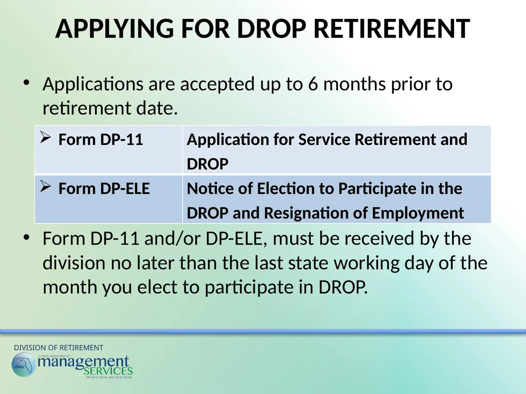 Understanding Your Retirement Benefits Under the - slide 36 of 49