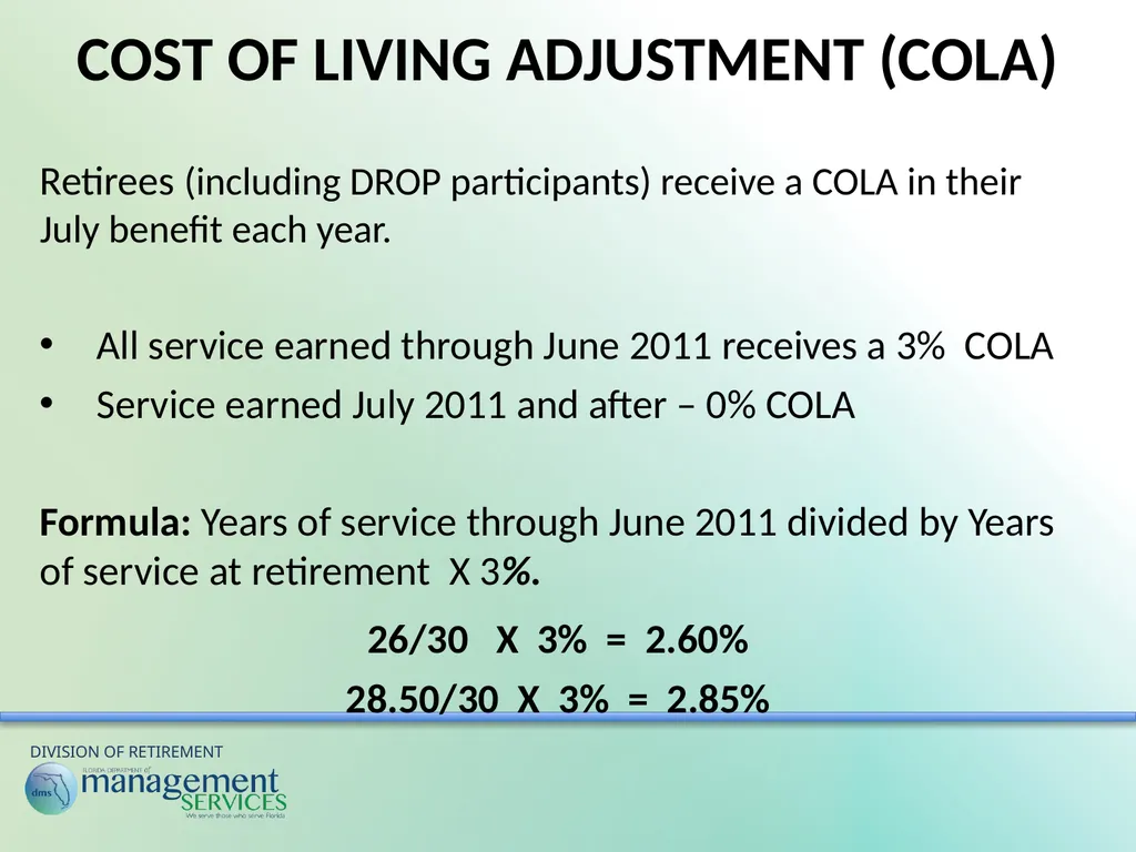 Understanding Your Retirement Benefits Under the - slide 34 of 49