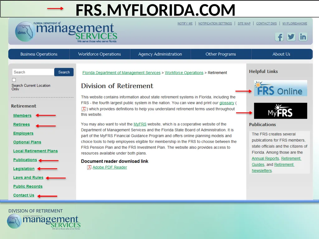 Understanding Your Retirement Benefits Under the - slide 43 of 49