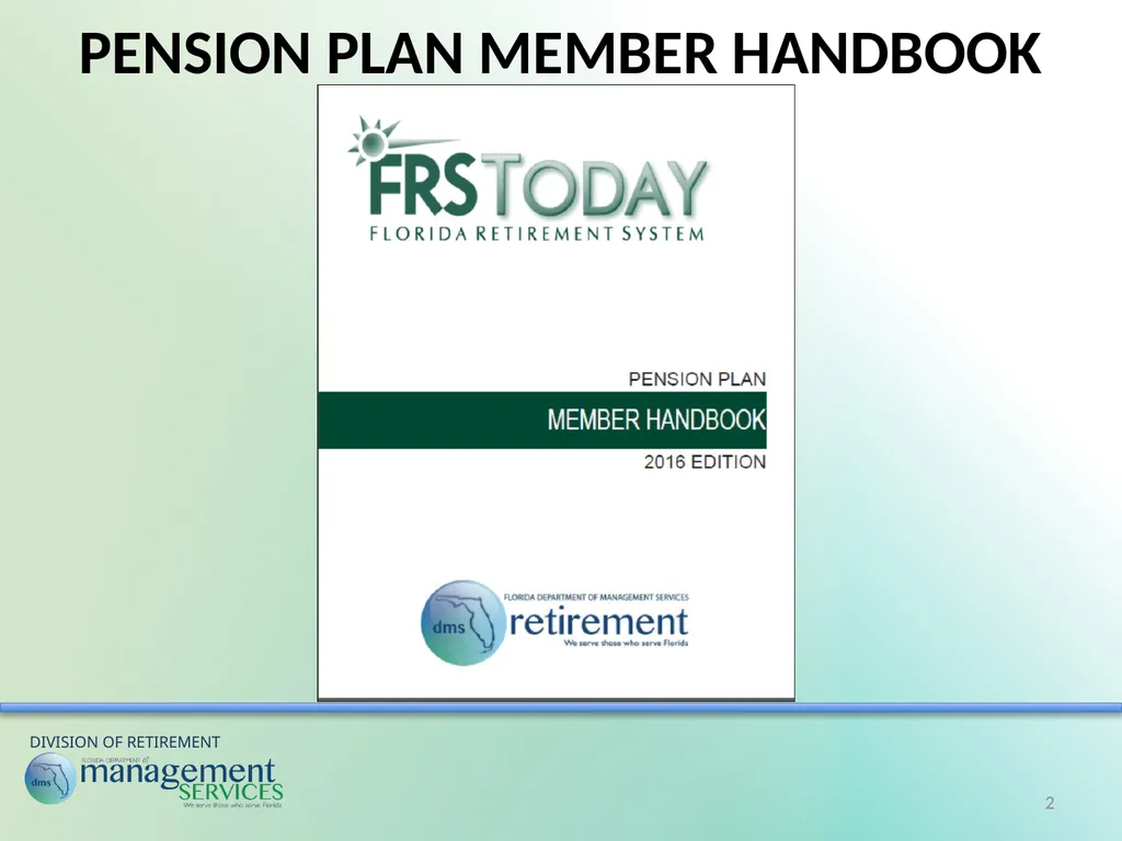 Understanding Your Retirement Benefits Under the - slide 2 of 49