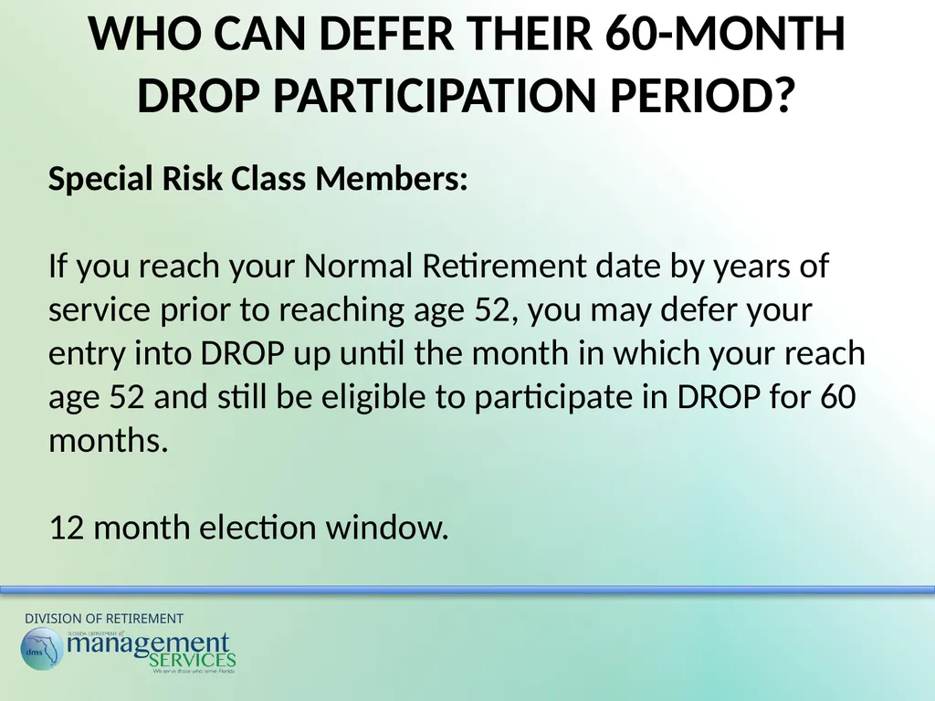 Understanding Your Retirement Benefits Under the - slide 16 of 49