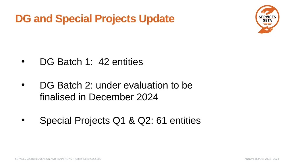 Annual Report Presentation Andile Sipengane Acting - slide 14 of 16