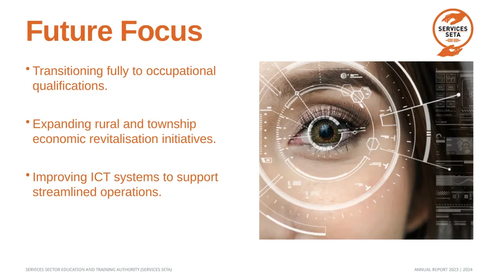 Annual Report Presentation Andile Sipengane Acting - slide 15 of 16