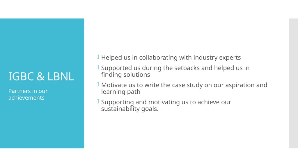 Case study – Infosys Data Center Aspiration, - slide 3 of 11