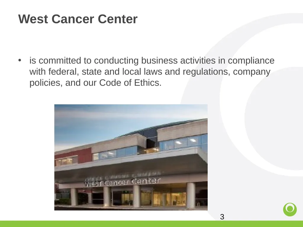 Corporate Compliance What is Compliance Training ? - slide 3 of 30