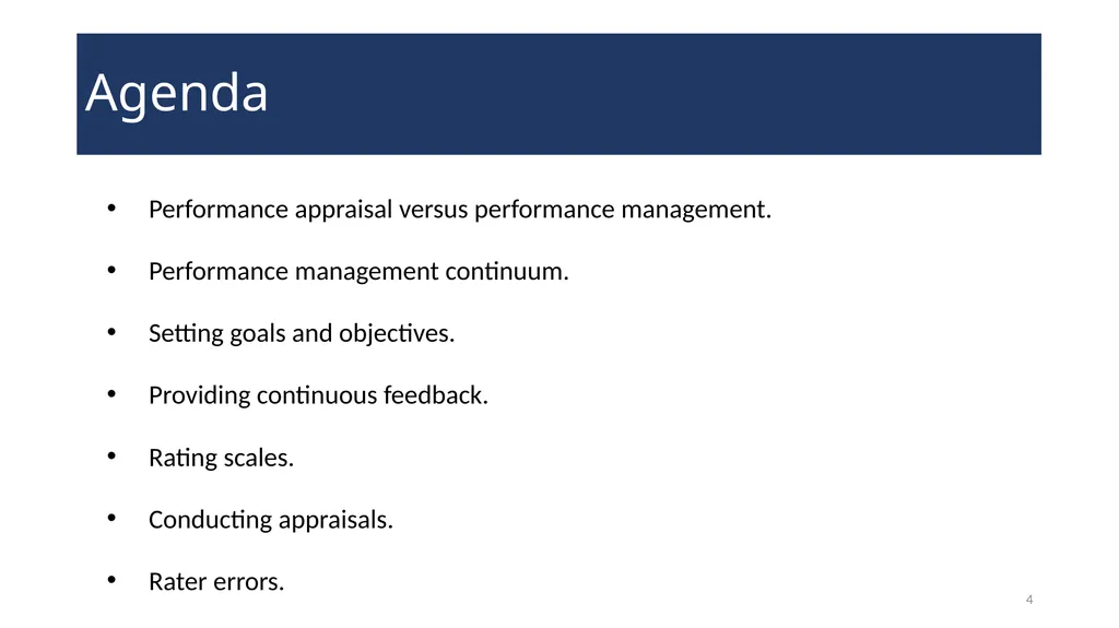 Performance Management Training for Supervisors - slide 4 of 21