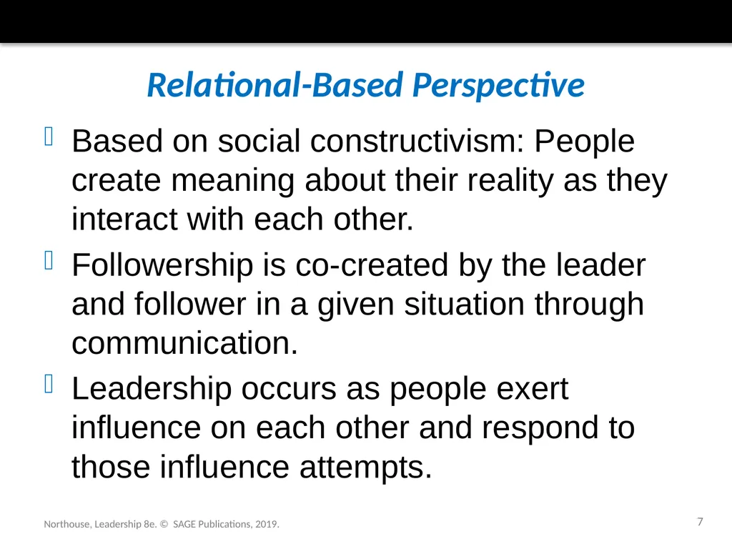 Followership Chapter 12 Northouse, Leadership 8e. - slide 7 of 36