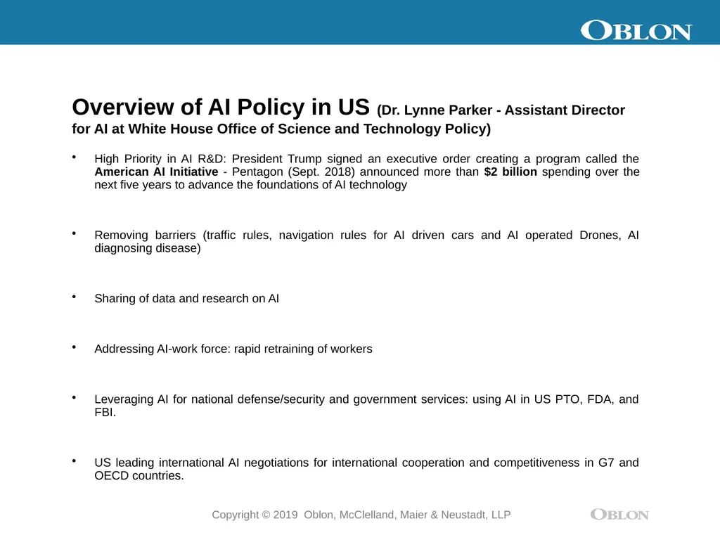 Artificial Intelligence: Intellectual Property - slide 3 of 13