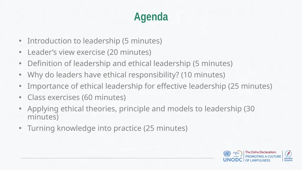 Education for Justice (E4J) Integrity and Ethics - slide 2 of 13