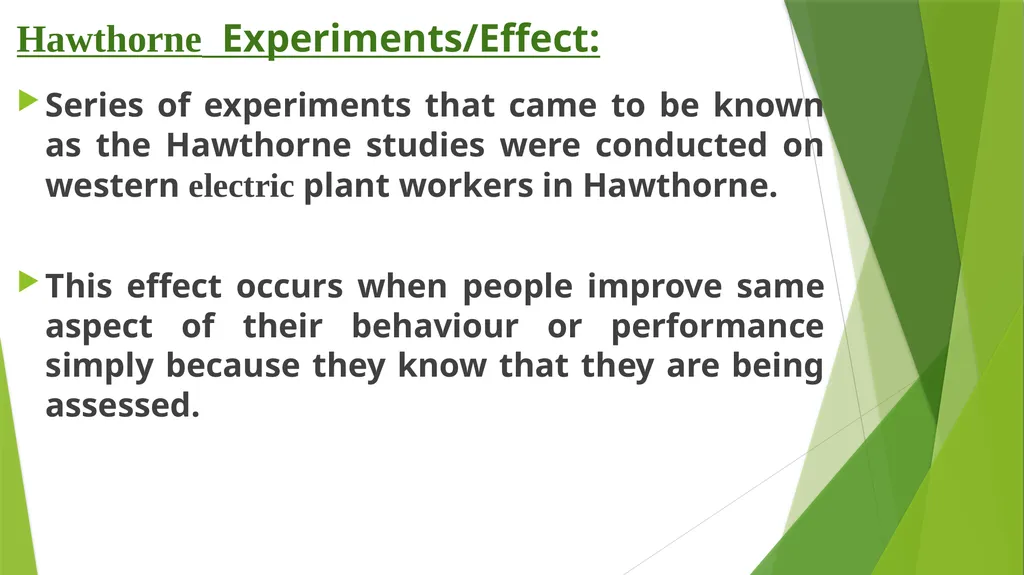 INTRODUCTION TO ORGANISATIONAL BEHAVIOUR Meaning - slide 10 of 14