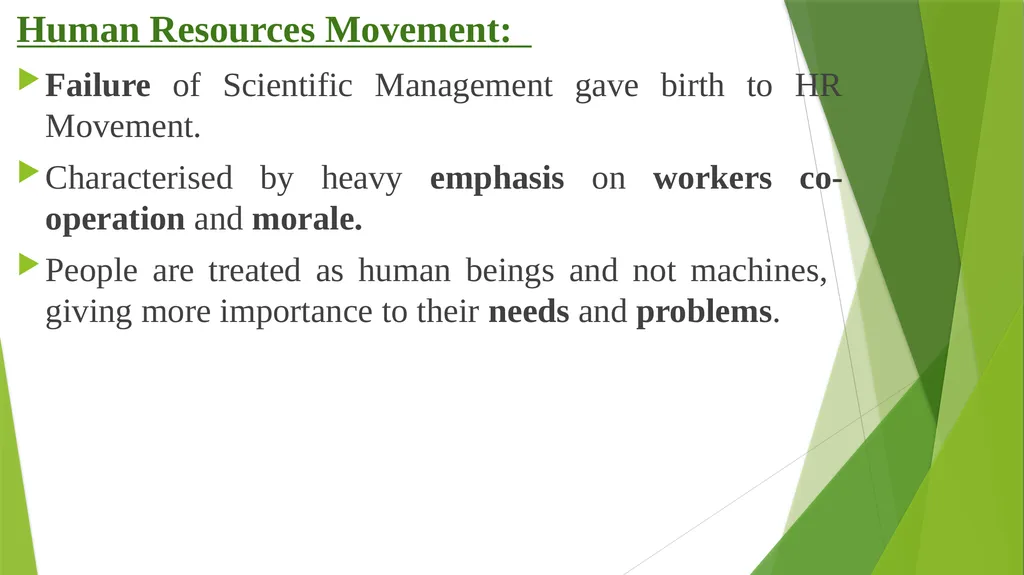 INTRODUCTION TO ORGANISATIONAL BEHAVIOUR Meaning - slide 6 of 14