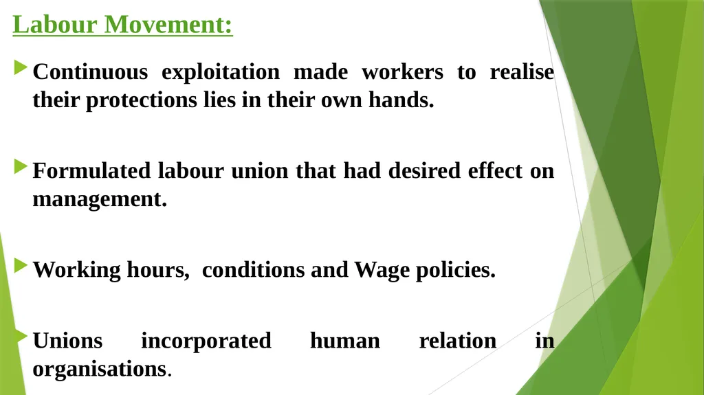 INTRODUCTION TO ORGANISATIONAL BEHAVIOUR Meaning - slide 9 of 14