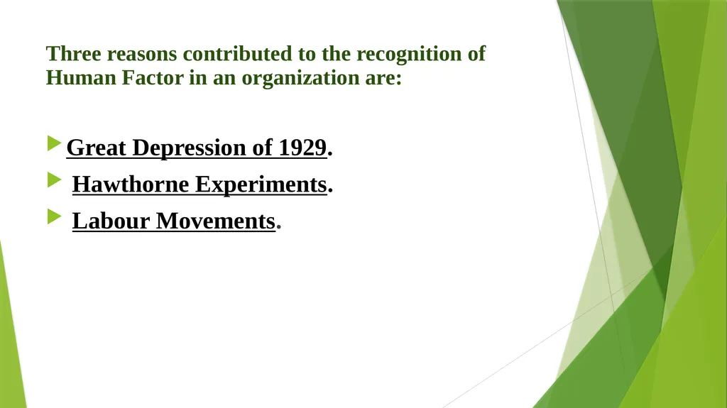 INTRODUCTION TO ORGANISATIONAL BEHAVIOUR Meaning - slide 7 of 14