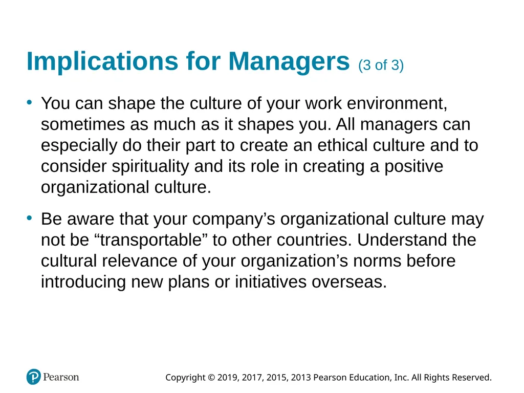 Organizational Behavior Eighteenth Edition Chapter - slide 35 of 36