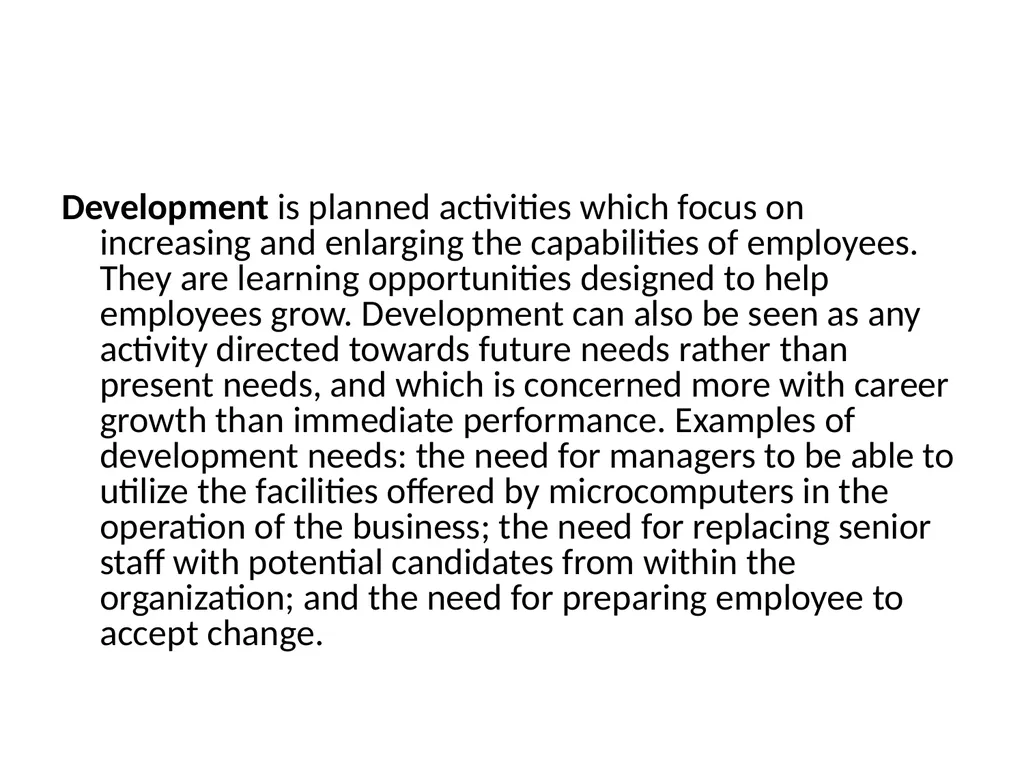 HUMAN RESOURCE MANAGEMENT (HRM) Human Resource - slide 34 of 37