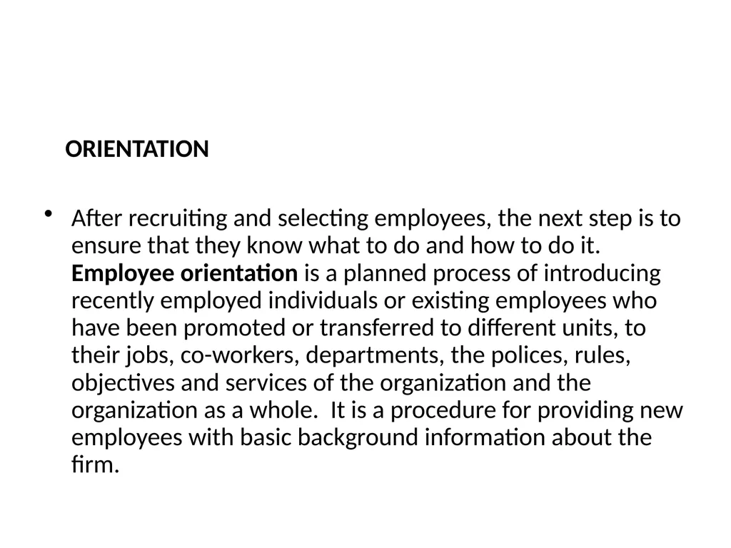 HUMAN RESOURCE MANAGEMENT (HRM) Human Resource - slide 35 of 37