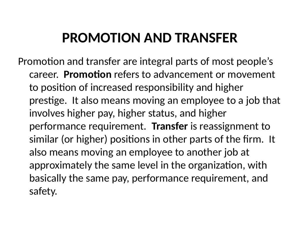 HUMAN RESOURCE MANAGEMENT (HRM) Human Resource - slide 30 of 37