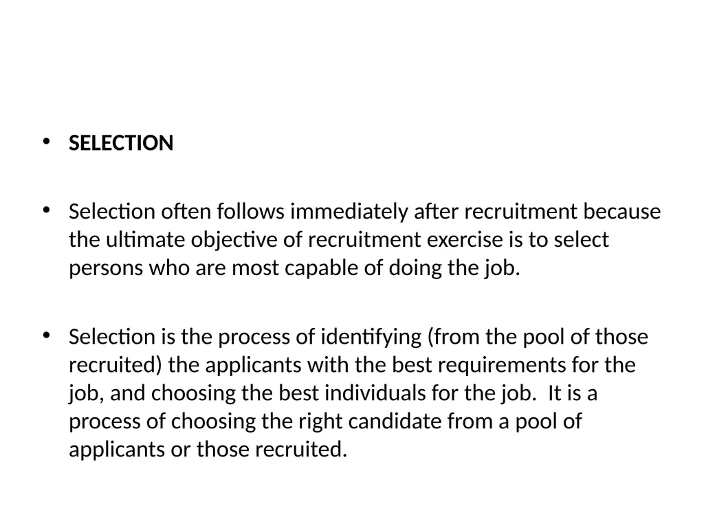 HUMAN RESOURCE MANAGEMENT (HRM) Human Resource - slide 24 of 37