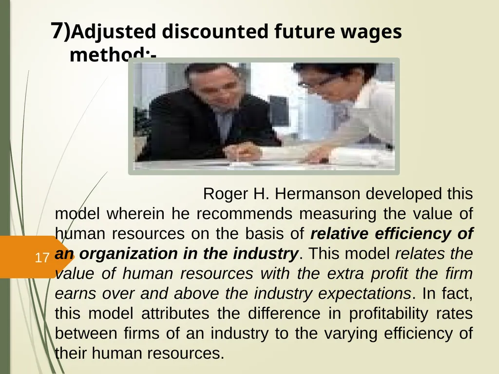 Human Resource Accounting And Inventory Prepared - slide 17 of 31