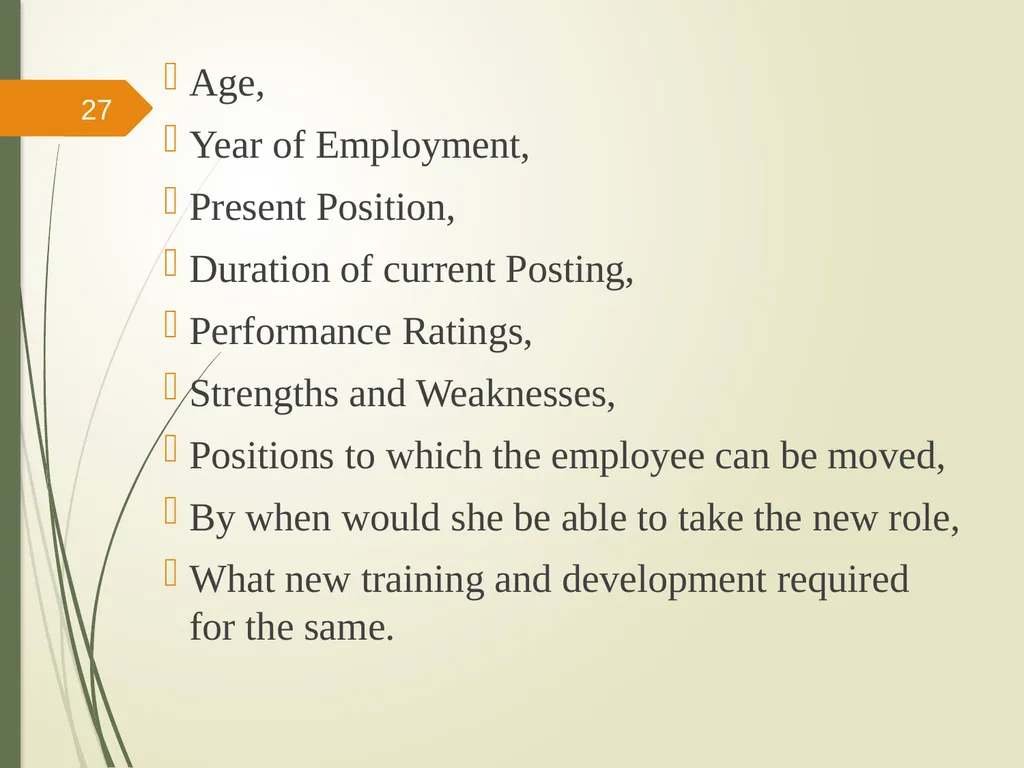 Human Resource Accounting And Inventory Prepared - slide 27 of 31