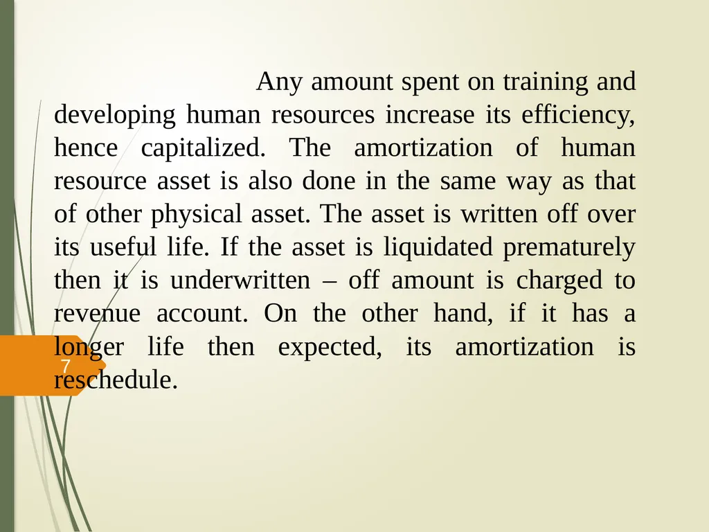 Human Resource Accounting And Inventory Prepared - slide 7 of 31