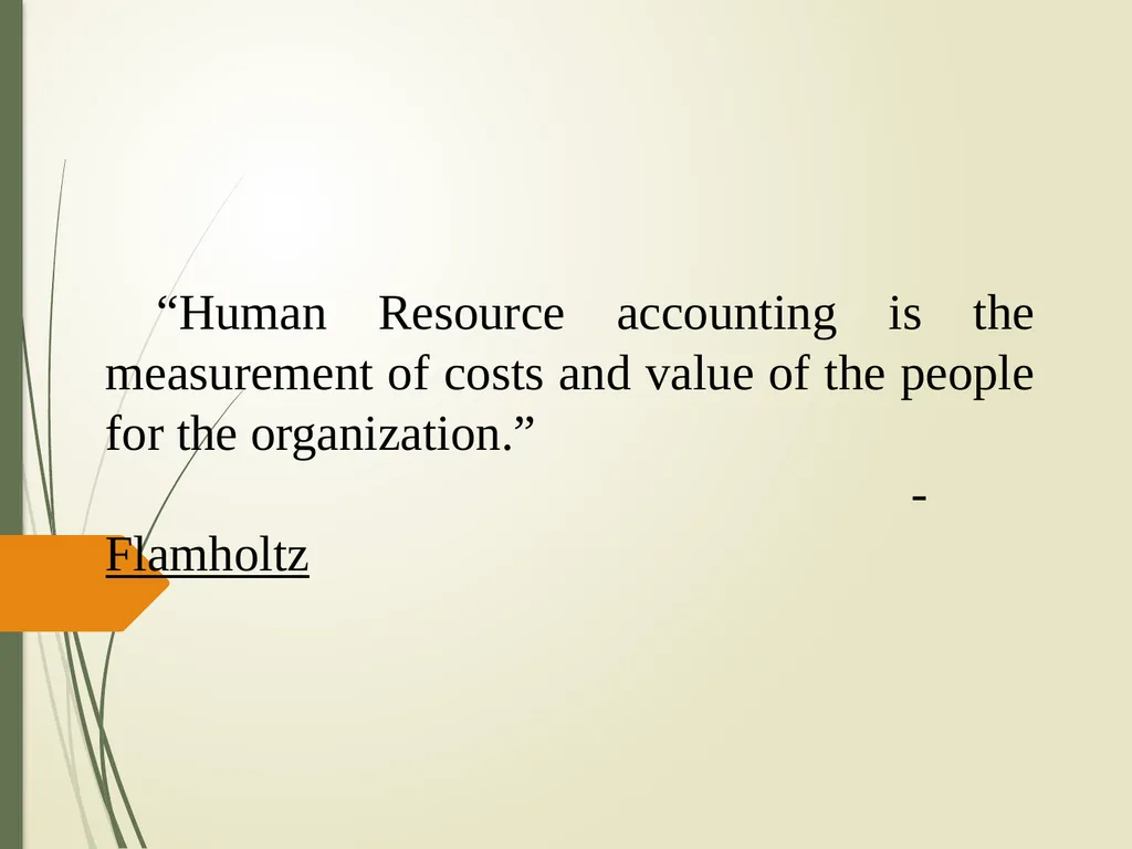 Human Resource Accounting And Inventory Prepared - slide 3 of 31