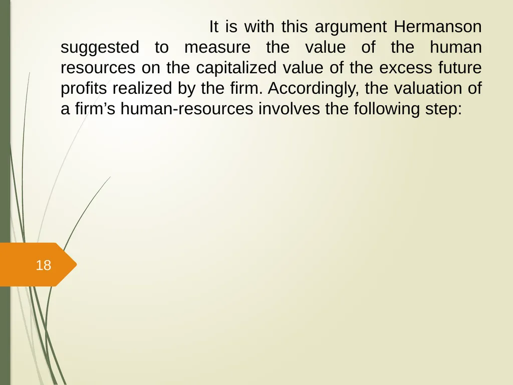 Human Resource Accounting And Inventory Prepared - slide 18 of 31